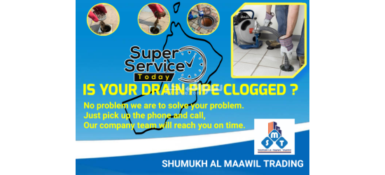 Clogged drain pipes cleaning service in Muscat - 3