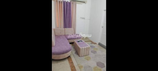 شقة غرفة وصاله ومطبخ وحمام مفروش فرش جديد - 3