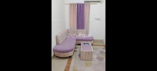 شقة غرفة وصاله ومطبخ وحمام مفروش فرش جديد - 7